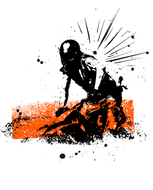 Illustration "Waterworld movie hack" • Data Projekt, agence digitale experte en éco-conception web 👾