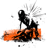 Illustration "Waterworld movie hack" • Data Projekt, agence digitale experte en éco-conception web 👾